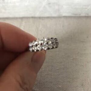 Vintage Sterling Silver Ring - Size 8